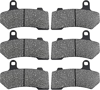Front and Rear Brake Pads for Harley Davidson FLHX Street Glide 2008-2015, Road Glide 2008-2016, FLHR Road King 2008-2022, FLHTCU Ultra Classic Electra Glide 2008-2015, Electra Glide Classic 2008-2012