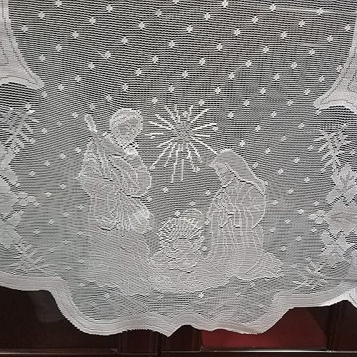 Miniatura 6 de DoubleWood 20 x 90 pulgadas, decoración de Navidad, bufanda de chimenea, paño de encaje blanco Jesús, decoraciones de Navidad, camino de mesa,