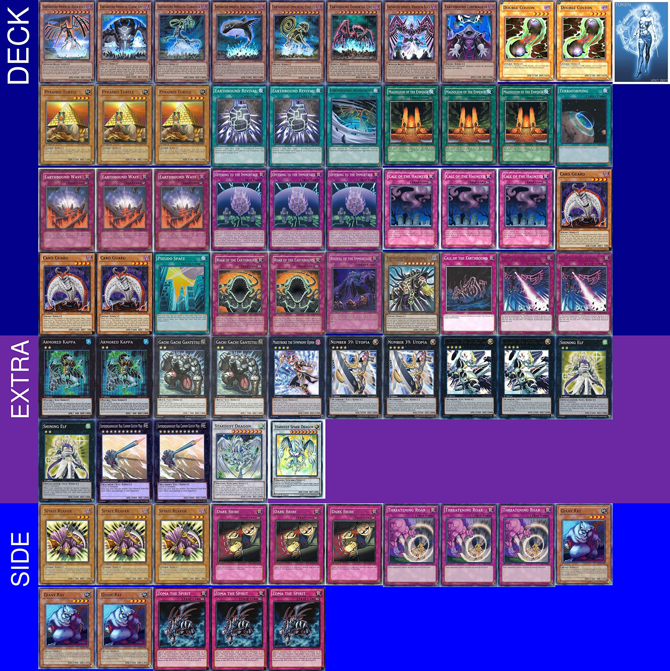 yugioh earthbound deck MZMI-EN034 - Earthbound Prison - Super Rare - Field Spell