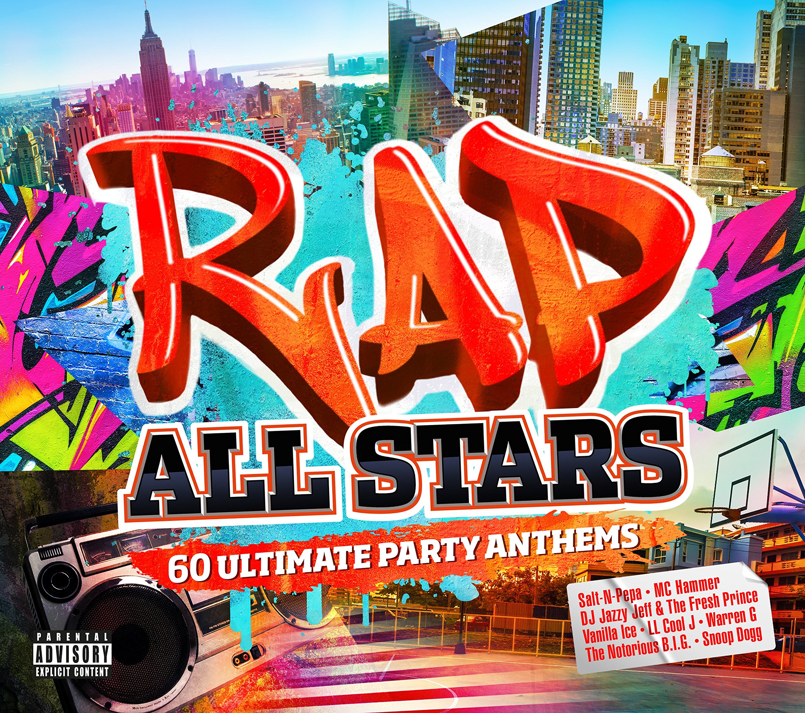 Rap All Stars: 60 Ultimate Party Anthems: Amazon.co.uk: CDs & Vinyl