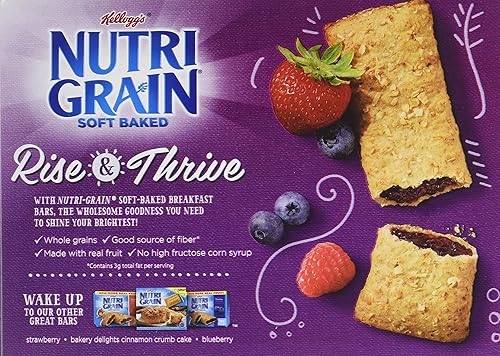 Miniatura 2 de Kellogg s nutri-grain Desayuno Bares Berry Mixta 8Count 13oz Caja 4unidades