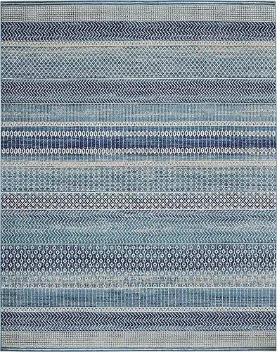 Miniatura 10 de Nourison Passion Bohemian - Alfombra de 2.2 x 10 pies, fácil de limpiar, no se desprende, para dormitorio, sala de estar, comedor y cocina (2 x 10