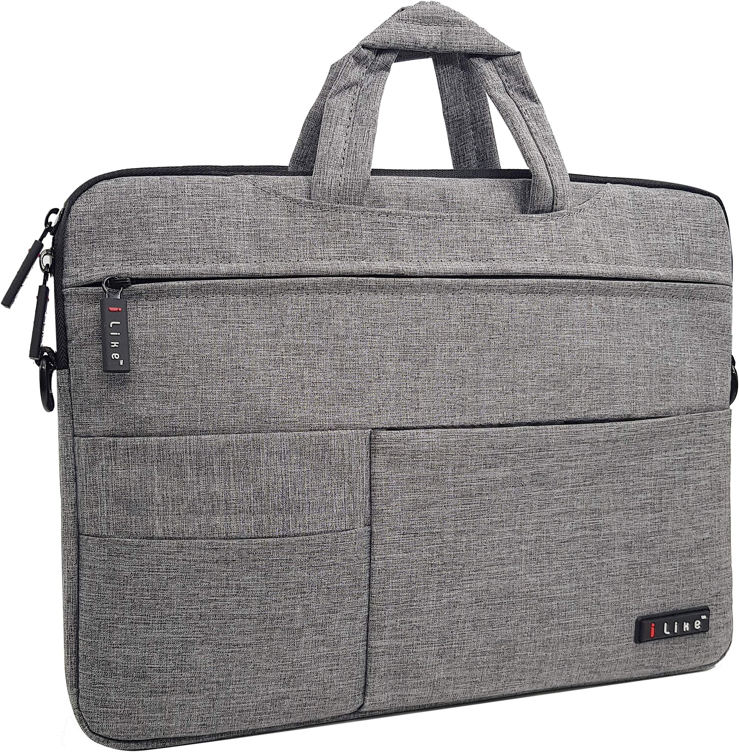 BROLAVIYA ICEBERG MAKERS iLike Okade Velvet Grey 14 to 15.6 Inch Laptop Sleeve Bag for 15Inch MacBook Pro/Pro Retina Protective Carrying Bag Case Cover
