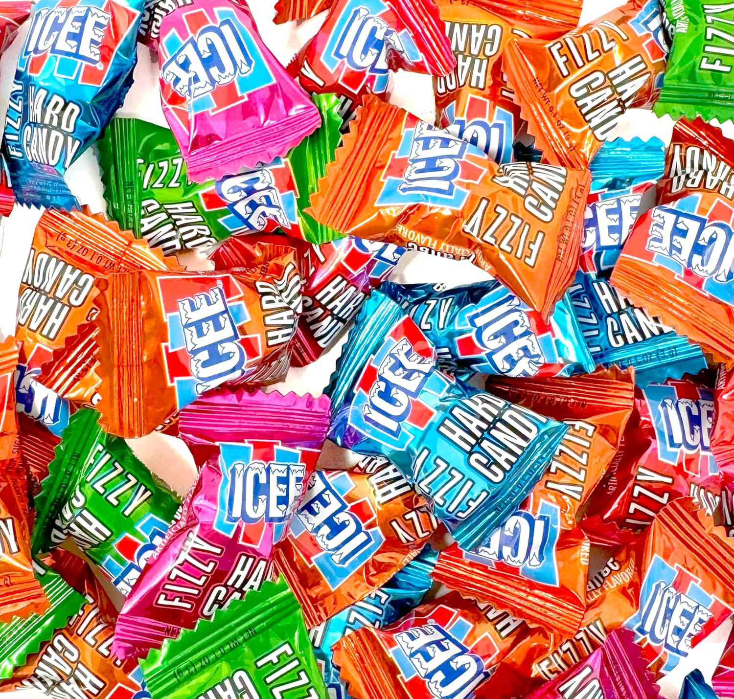 Icee Fizzy Hard Candy Fizzy Candy Bulk 72 Count