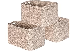 MINTWOOD Design Rattan Storage Cube Baskets
