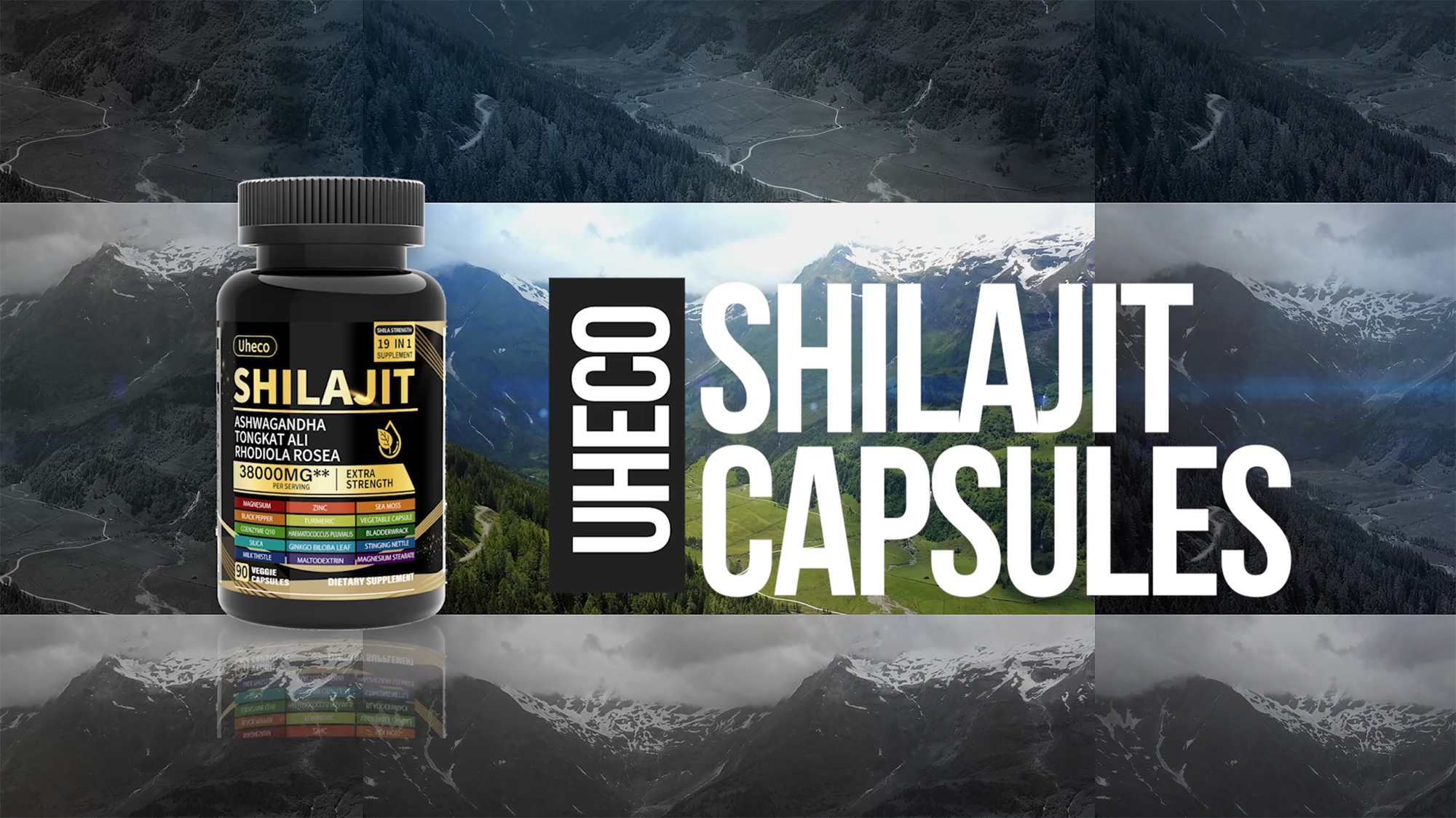 Amazon.com: Uheco Shilajit Capsules, 19-in-1 Supplement with Sea