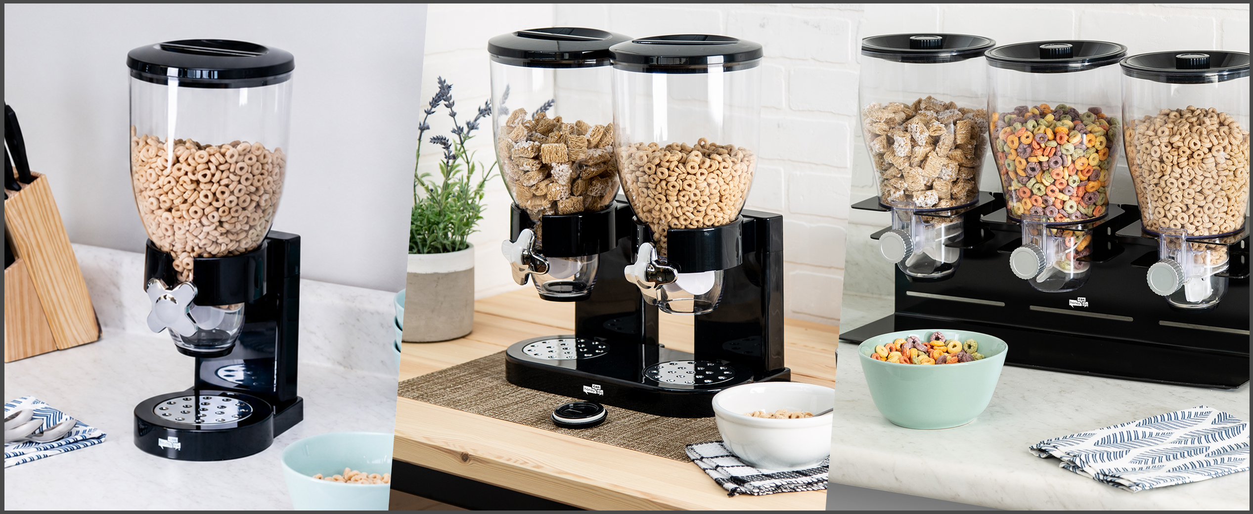 Amazon.com: Zevro /GAT201C Indispensable Dry Food Dispenser, Dual