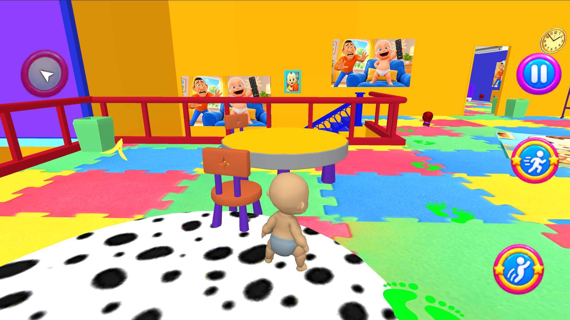 Naughty Baby Prank Simulator - Funny Baby Care & Family Adventure Game ...