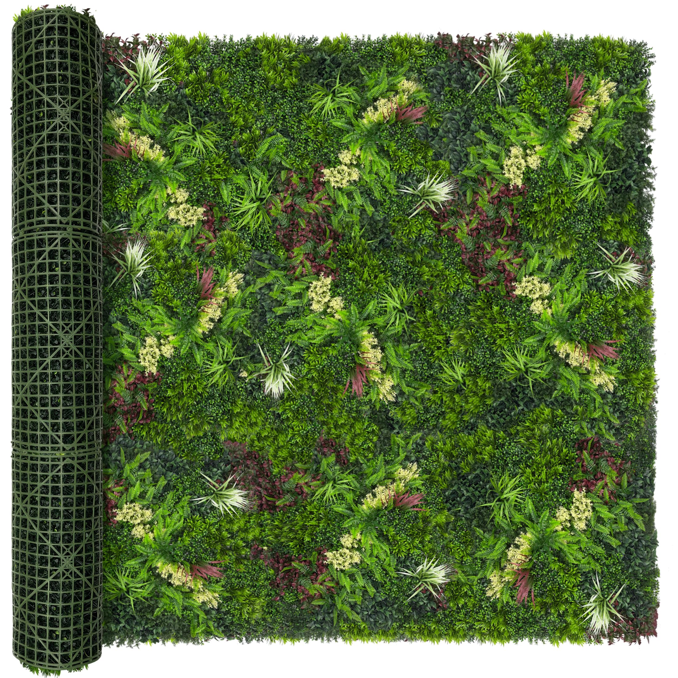 Photo 1 of DOPGIB Artificial Ivy Grass Wall Boxwood Plant Roll