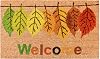 Calloway Mills 104801729 Fall Colors Doormat, 17 x 29 Multicolor