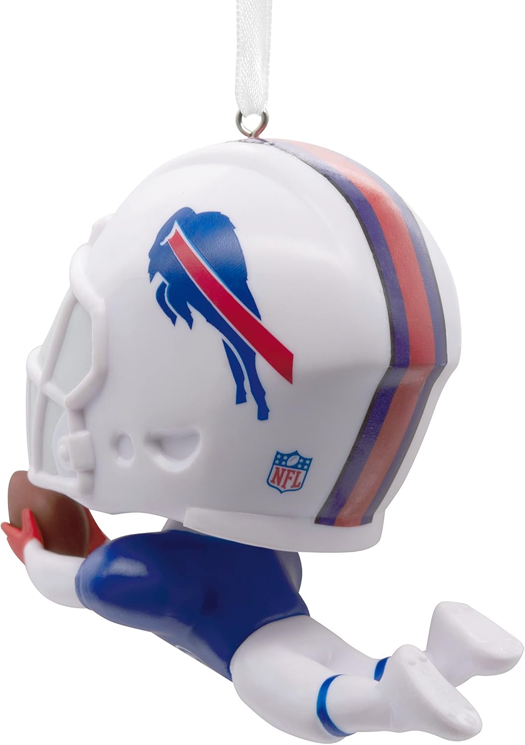 Hallmark NFL Buffalo Bills Bouncing Buddy Christmas Ornament - Image 2