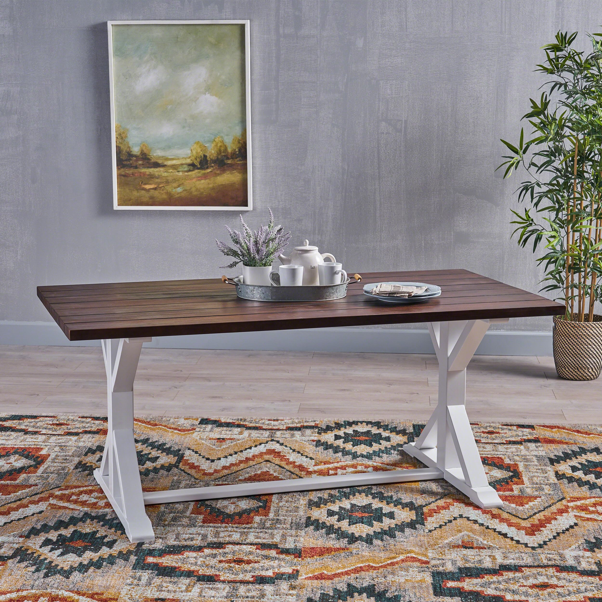 GOWE Cassia Farmhouse Dining Table