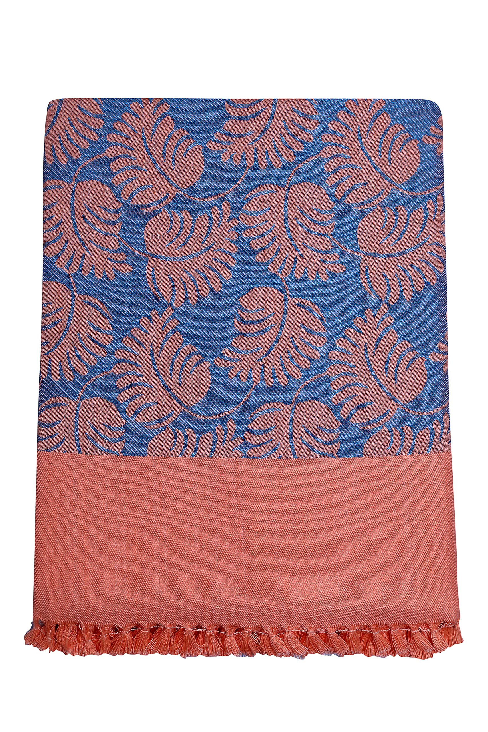 Saagar Tex 100% Cotton Blanket Single Bed | Dohar Blankets for Winter | AC Blanket for Winter | Solapur Chaddar Cotton Blanket | Single Blanket for Summer | Size: 60"x90" | Pack of 1 | Colour: Blue-image-13