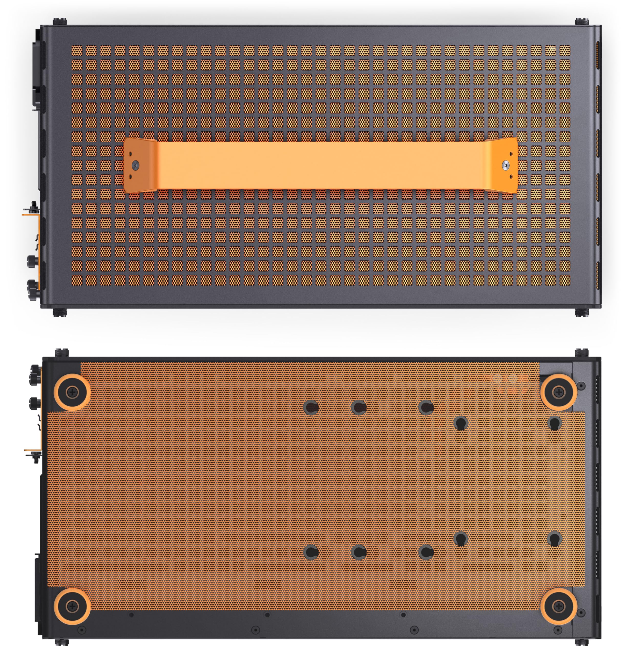 MATX Handle Case Z20 - Black-Orange