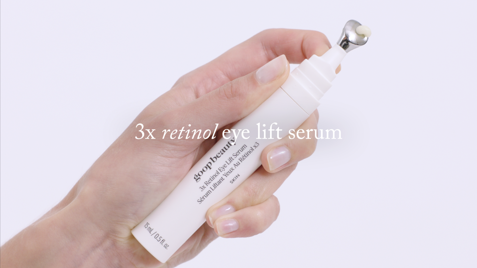 goop Beauty 3x Retinol Eye Lift Serum | Fine Lines and Wrinkles Treatment | 0.5 fl oz