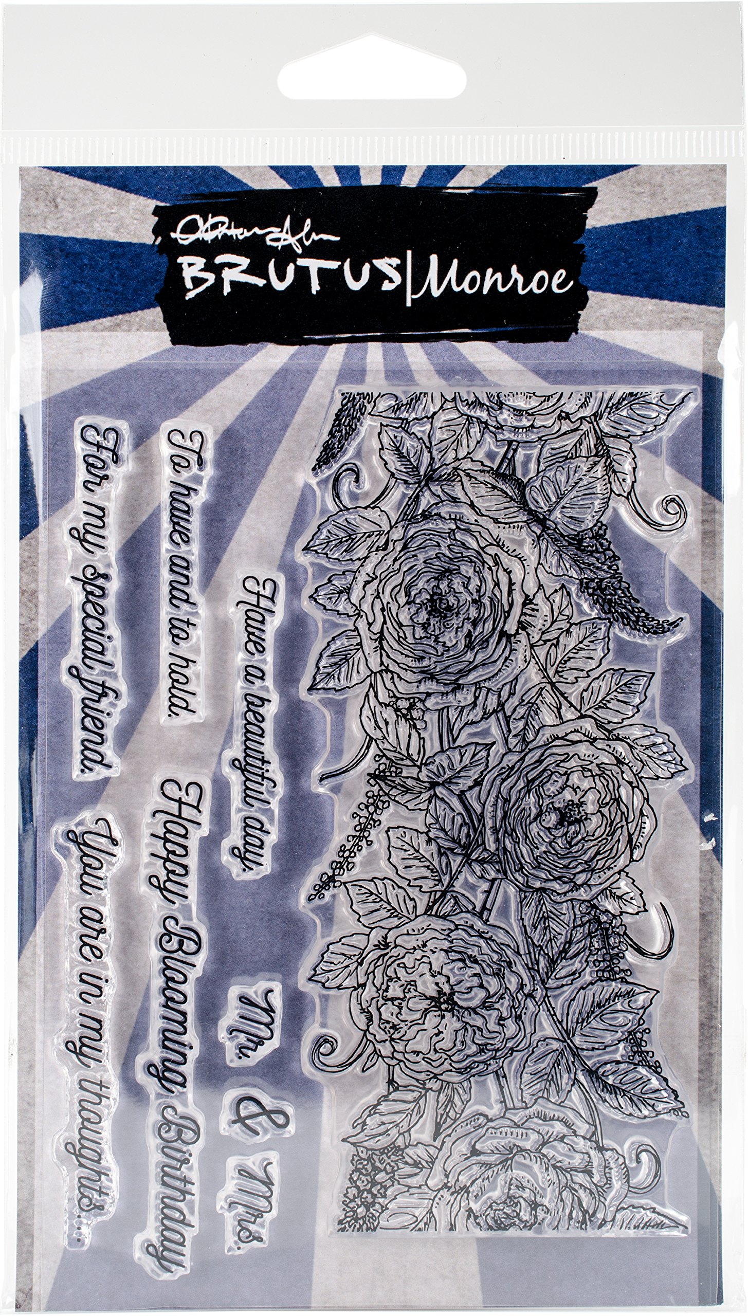 BRU6692 Clear Stamps 4"X6"