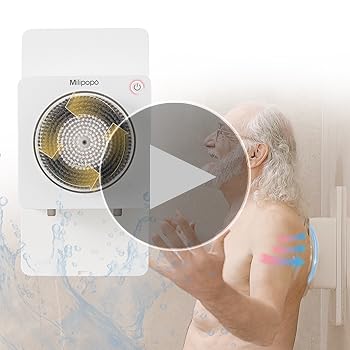 【未使用品】Milipopo 電動背中ブラシ 壁掛け式 Amazon | Milipopo 電動背中ブラシ ：壁掛け式 バスブラシ
