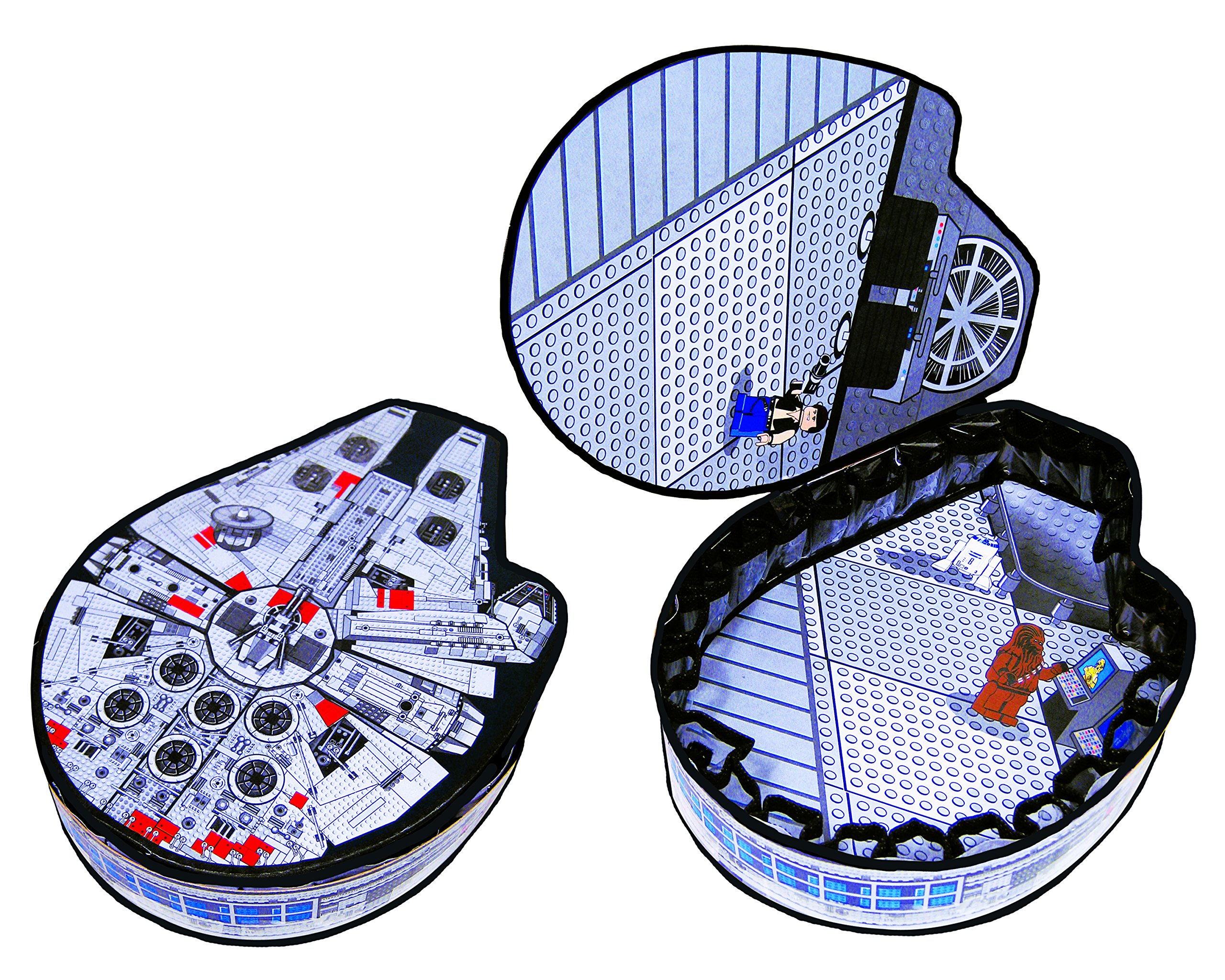 Amazon.com: Neat-Oh! LEGO Star Wars ZipBin Small Millennium Falcon