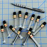 Pentel Super Hi-Polymer Lead Refill, 0.5mm, Fine, 4B, 144 Pieces of Lead (C505-4B) – view 6