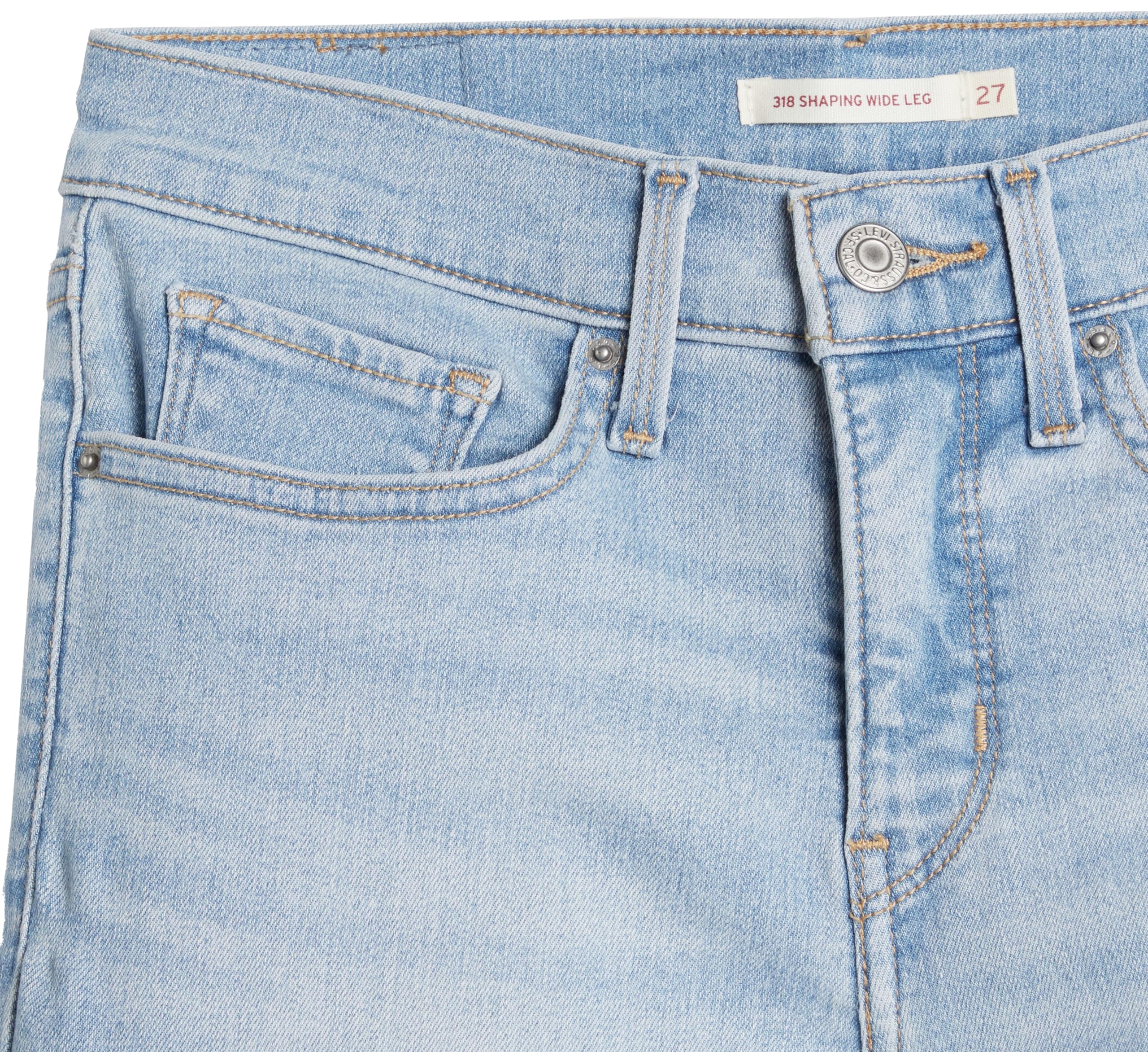 Levi's 318 Shaping Wide Leg Jeans Donna