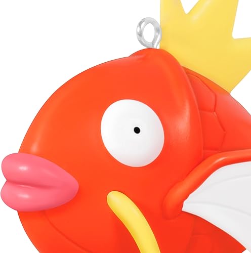 Miniatura 7 de Hallmark Keepsake Adorno de Navidad 2024, Pokémon Magikarp, regalos para fanáticos de Pokémon