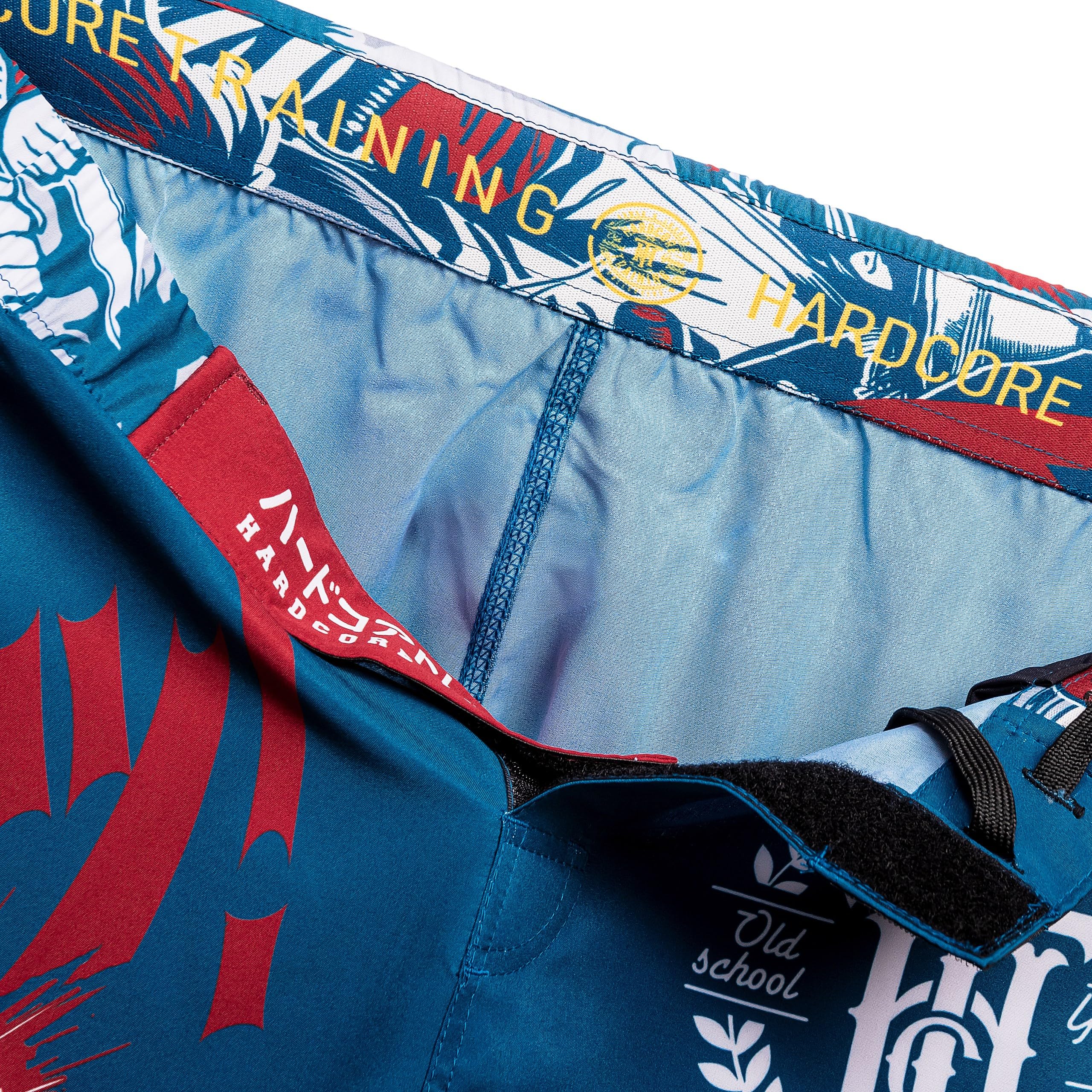 Hardcore Training Fight Shorts Hombre Pantalones Cortos MMA BJJ Boxeo Grappling Fitness No Gi - 5