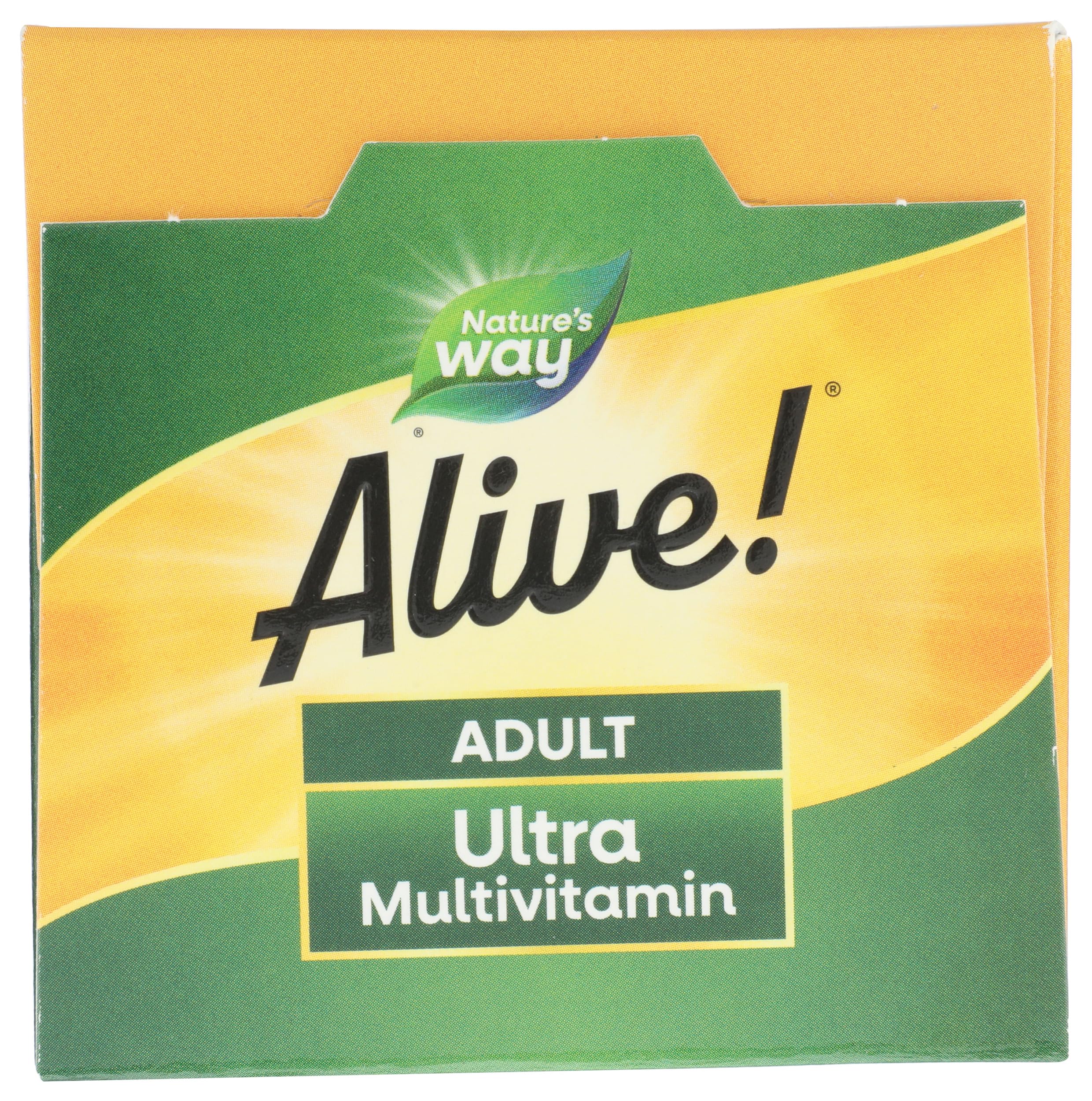 Nature's Way Alive! Adult Ultra Multivitamin, Methylated B12, 60 ct — Amazon image 4