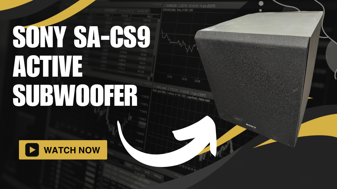 Watch Why we installed and use Sony SA-CS9 subwoofer on Amazon Live
