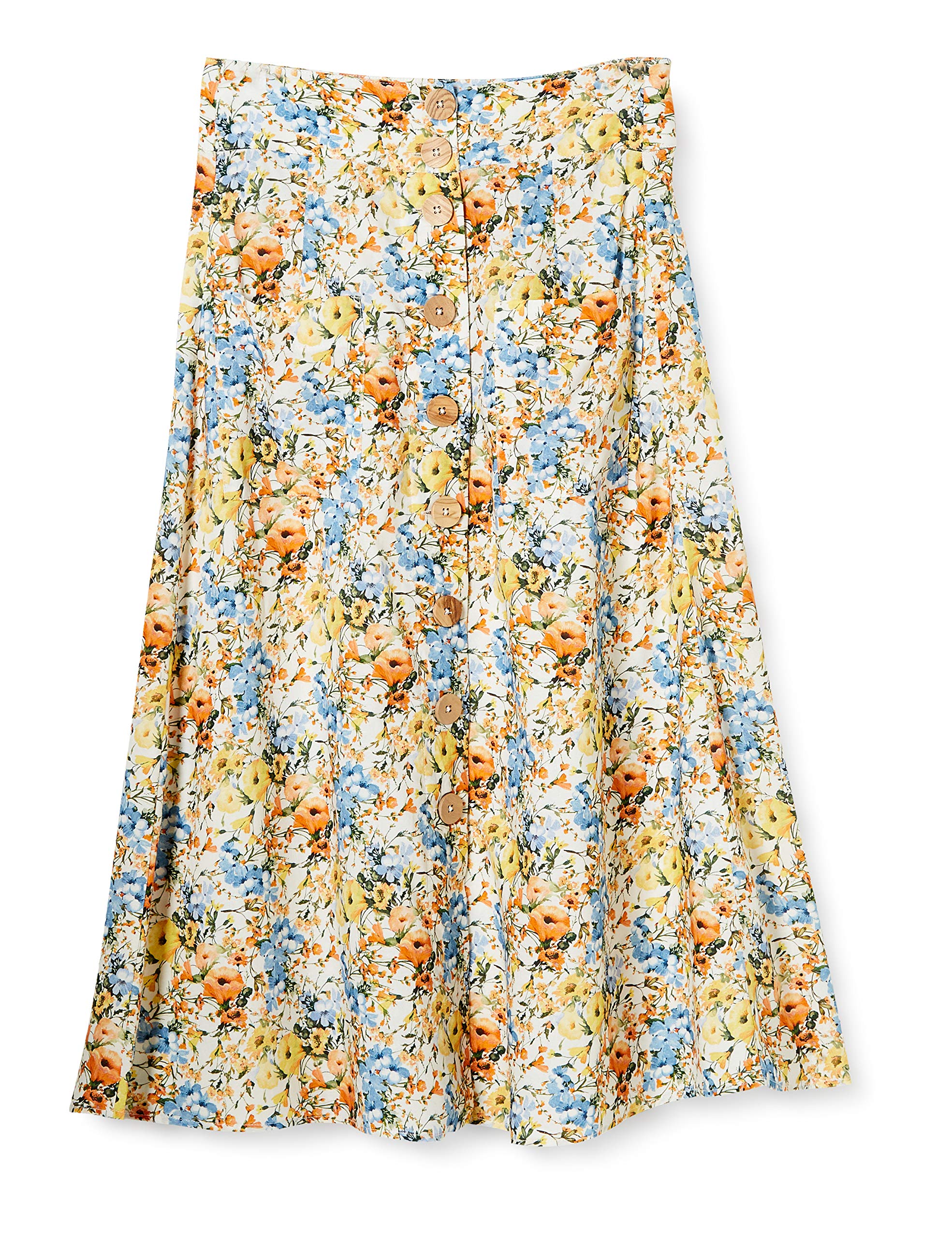 rich&royal Midi Skirt Printed Falda para Mujer