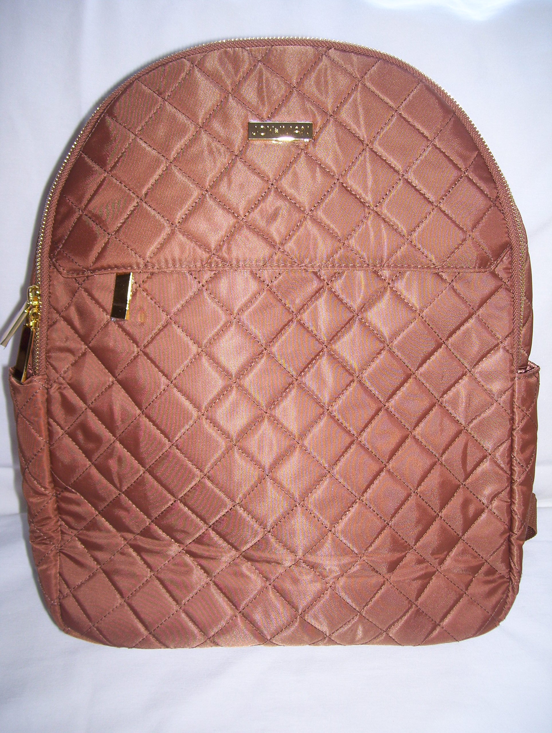 joy and iman quilted backpack