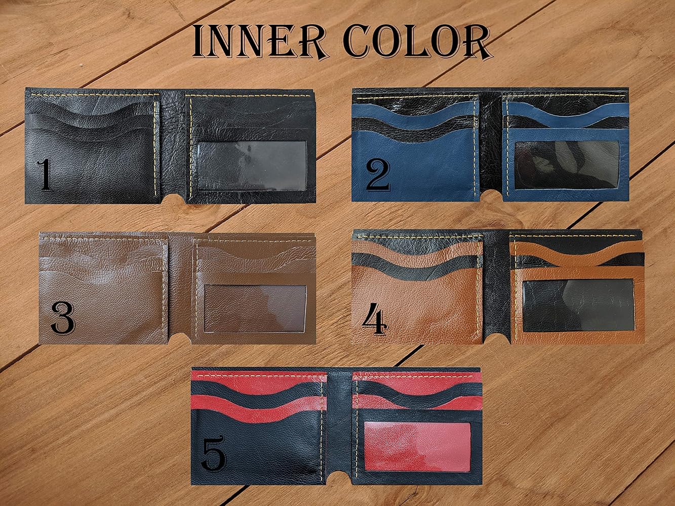 Amazon.com: Men's 3D Genuine Leather Wallet, Hand-Carved