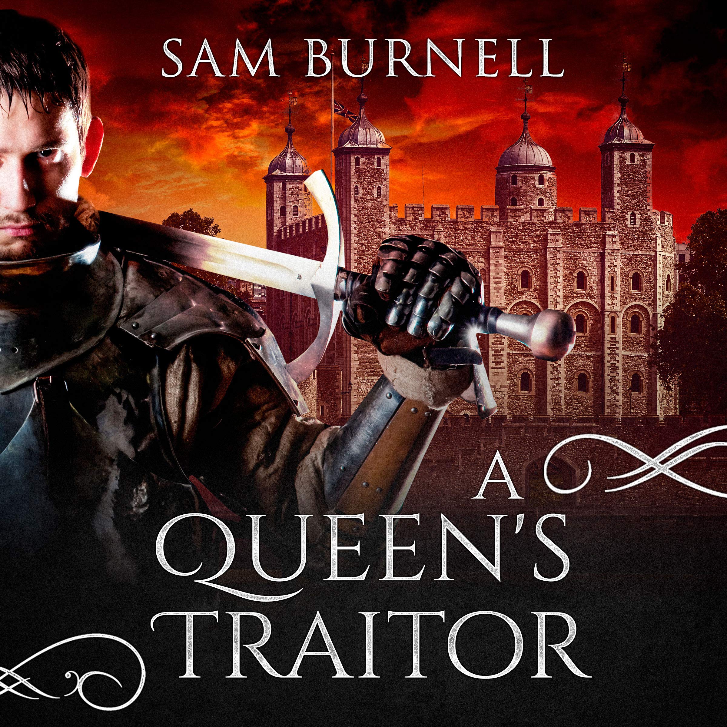 Cover art for A Queen's Traitor: A Medieval Historical Fiction Novel