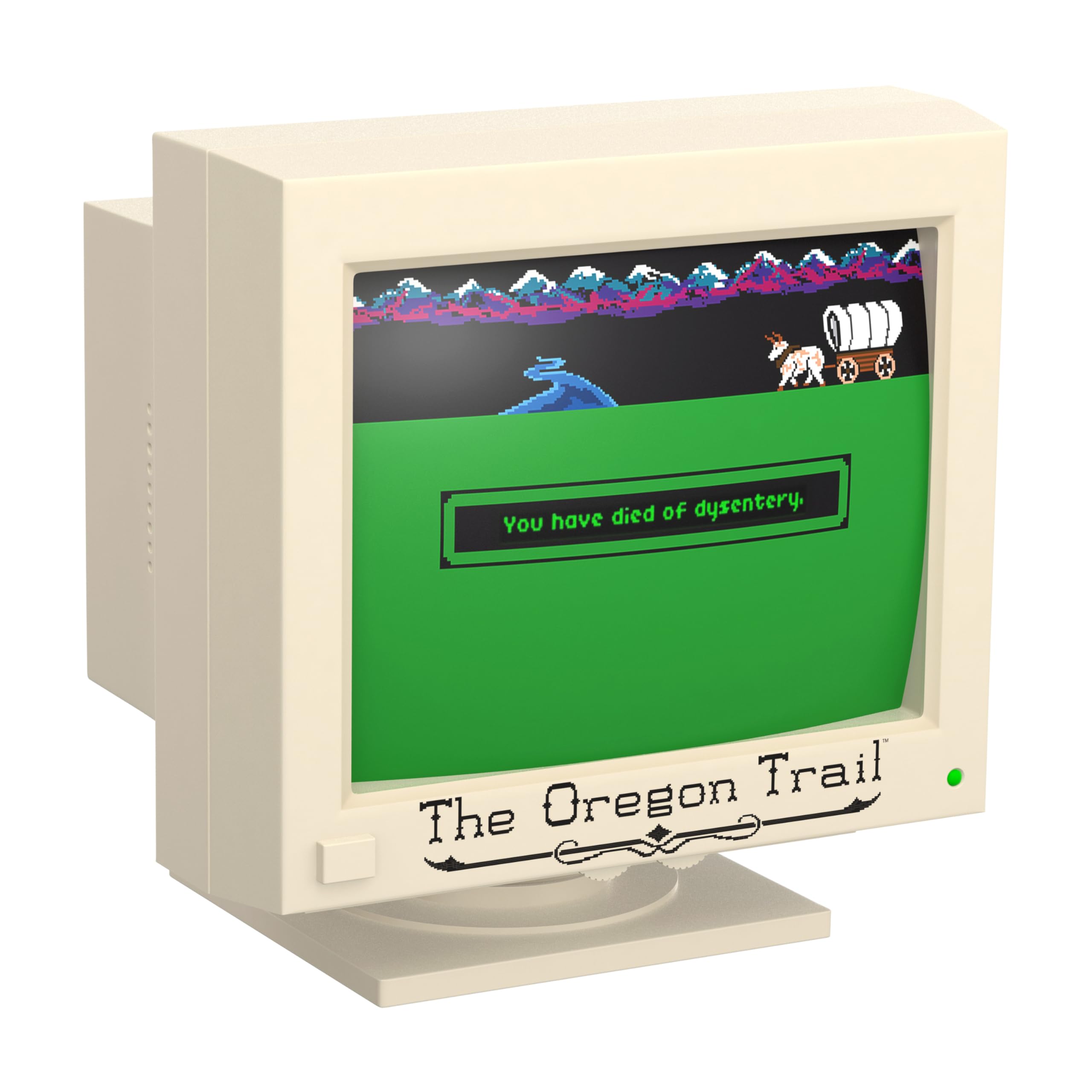 Hallmark Keepsake Oregon Trail Christmas Ornament, The With Light And Sound, Gifts For Gamers