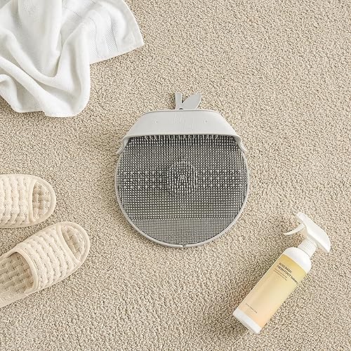 Miniatura 9 de Limpiador de pies más grande - Limpiador de pies y masajeador con ventosas antideslizantes para uso en la ducha