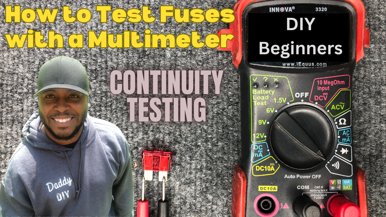 Continuity Testing Fuses with the Innova 3320 Multimeter #Ad
