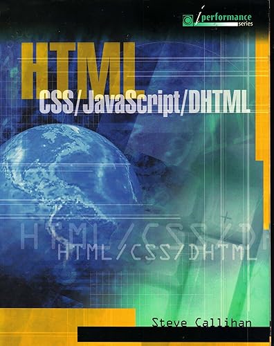Html: Css/ Javascript/ Dhtml (I Performance Series)