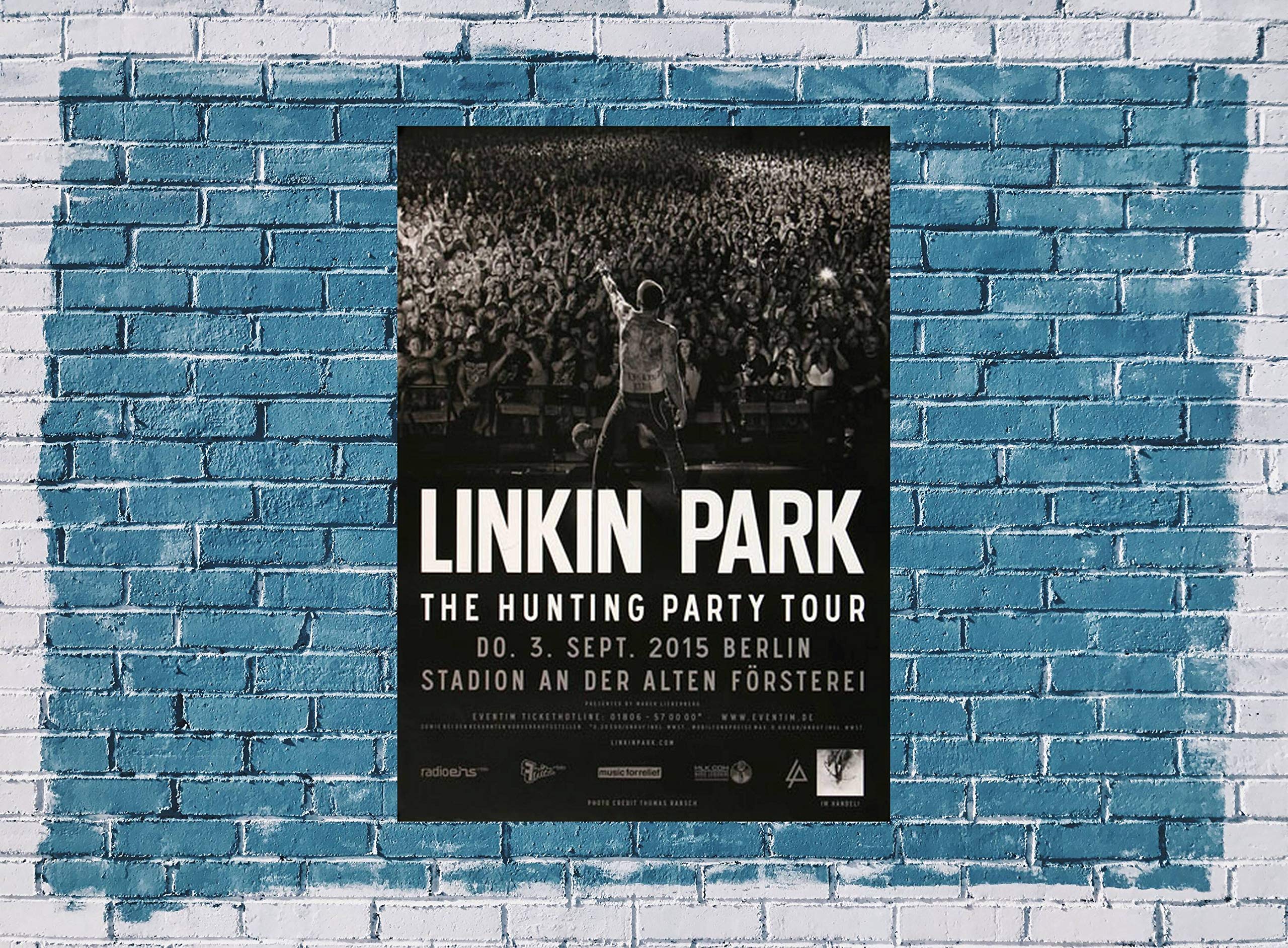 Linkin Park - Hunting Party, Berlin 2015 » Konzertplakat/Premium Poster | Live Konzert Veranstaltung | DIN A1 «