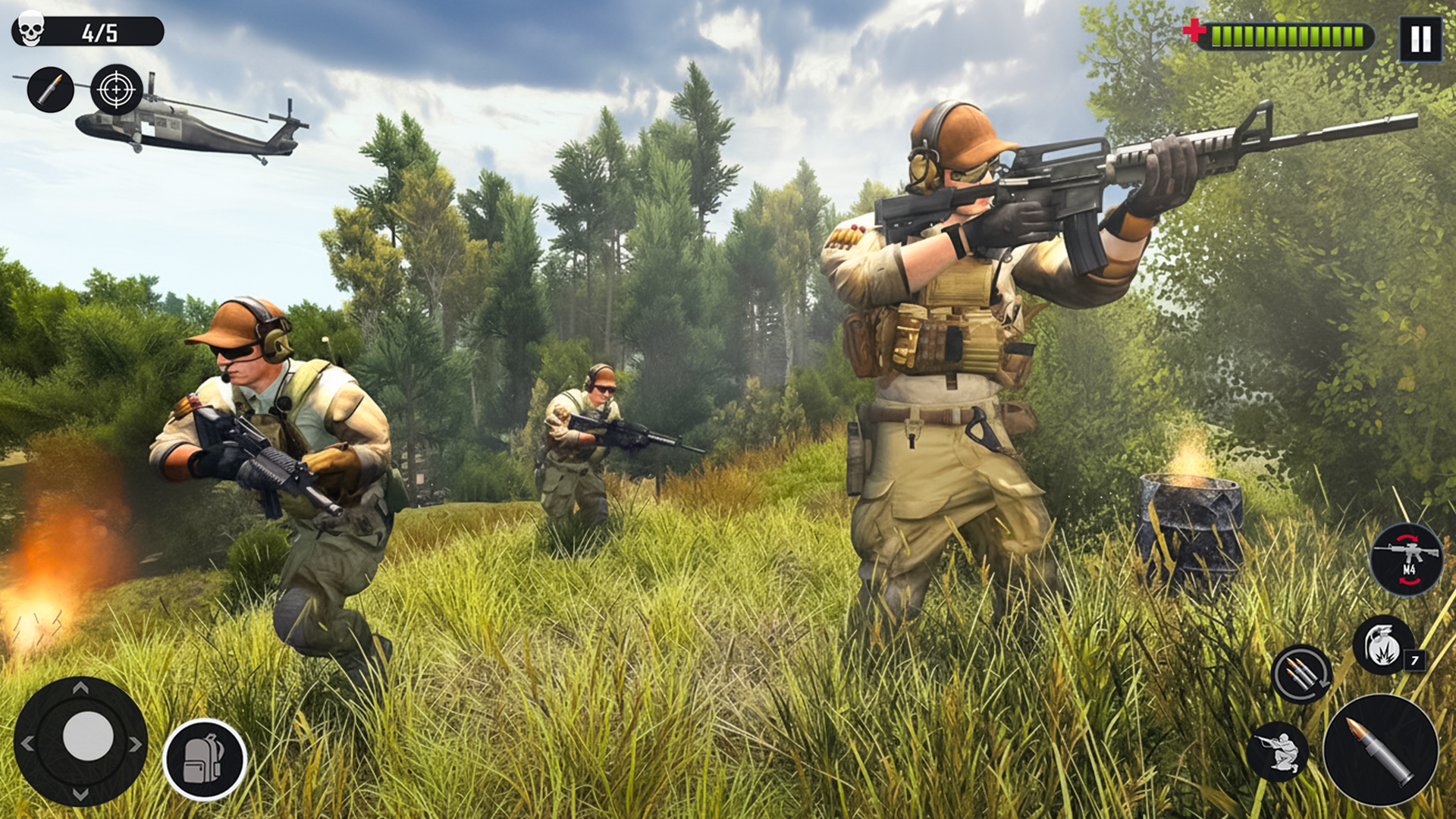 第二次世界大戦 - FPSスナイパーシューティング3D - サバイバルバトル