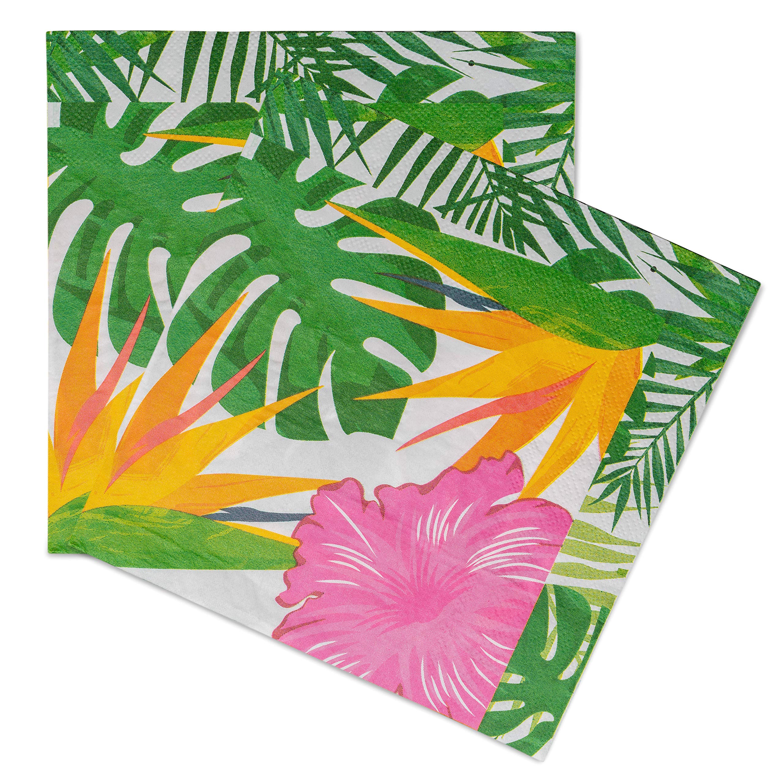 Buy Royal Magnolia Tropical Party Supplies Service for 24 Hawaiian