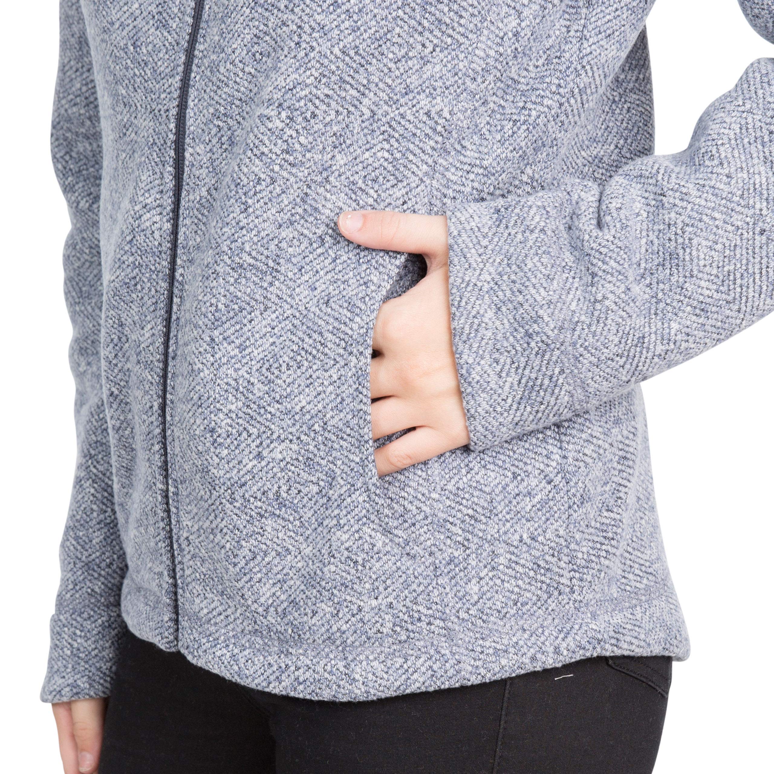 Trespass Chaqueta de Microfibra cálida para Mujer con Capucha, 260 g/m² (1 Unidad)