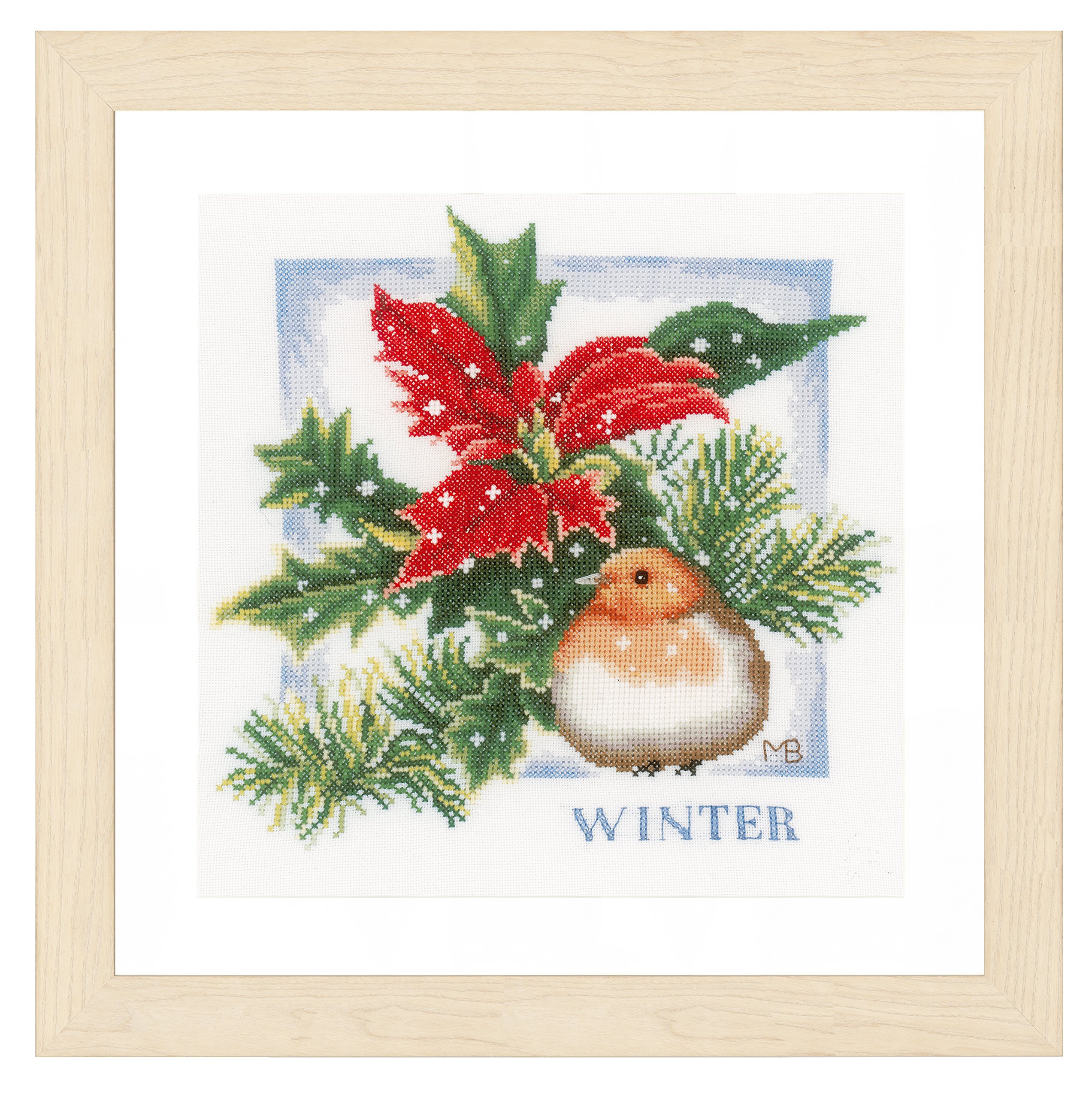 Lanarte Winter (Evenweave), NA, 25 x 25cm
