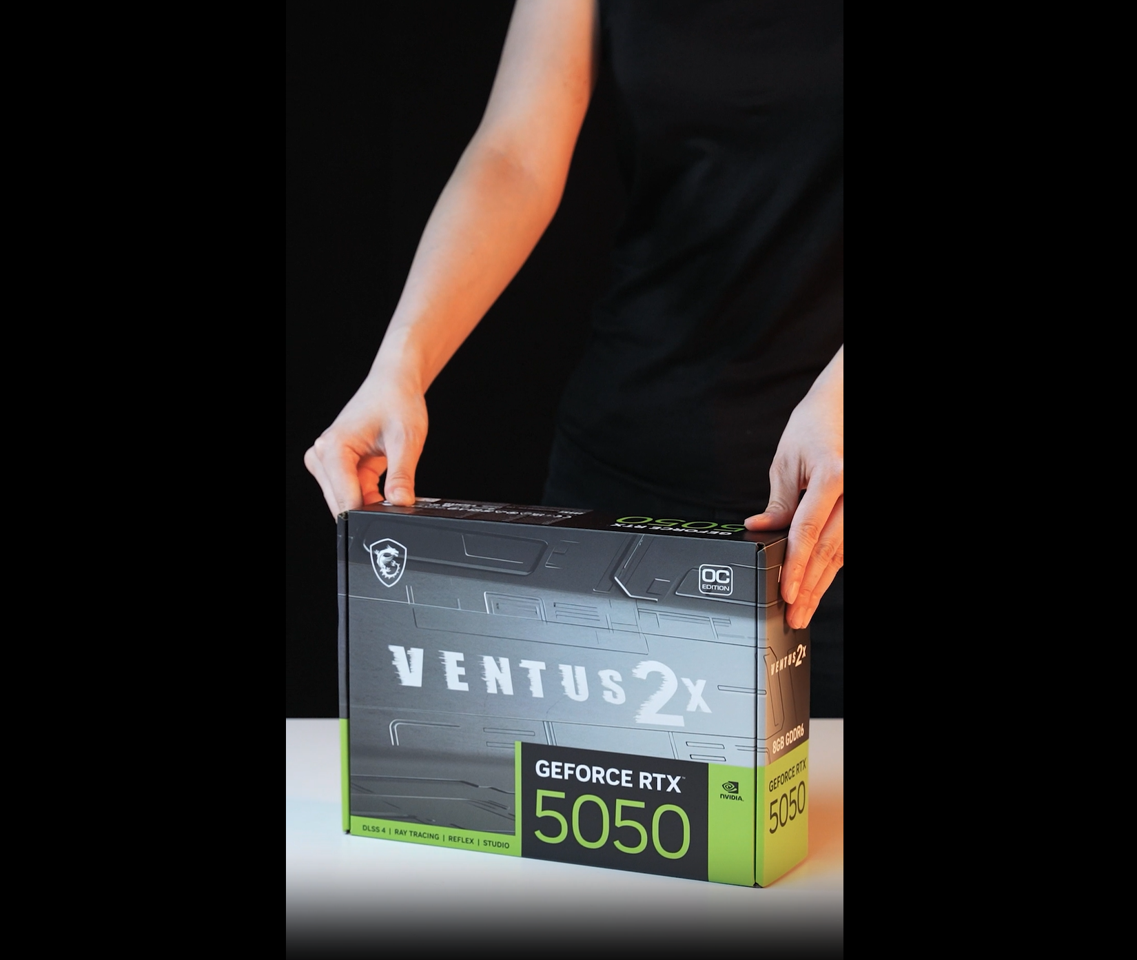 MSI GeForce RTX 5060 8G Ventus 2X OC Carte Graphique - 8 Go