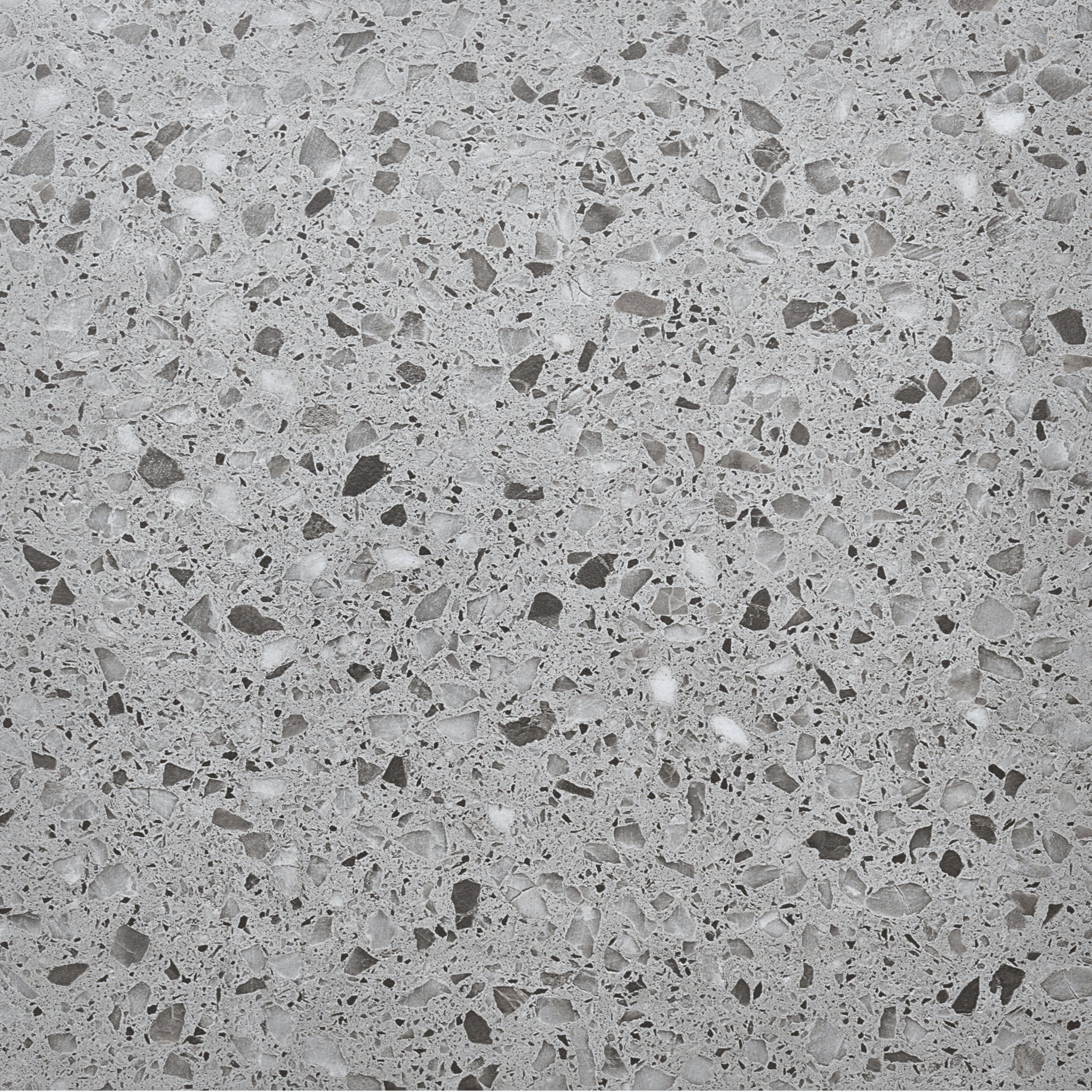 Peel and Stick Floor Tiles Pack of 30 Pieces Covers 30 ft² (2.79m²) Self Adhesive Vinyl Floor Tiles Size 12x12 in (30.5x30.5cm) 1.5mm Thick Waterproof Kitchen Terrazzo Grey Vinyl Flooring