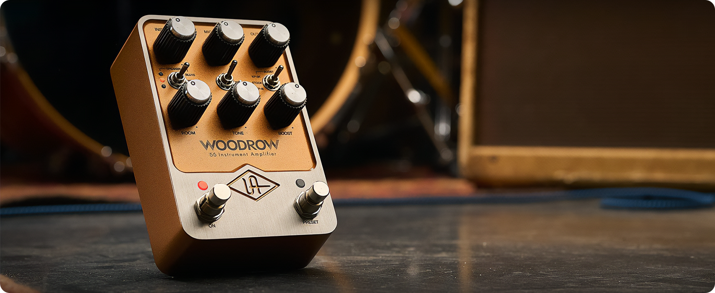 【くおりーめーん】WOODROW 55 Instrument Amazon.com: Universal Audio UAFX Woodrow '55 Instrument Amplifier
