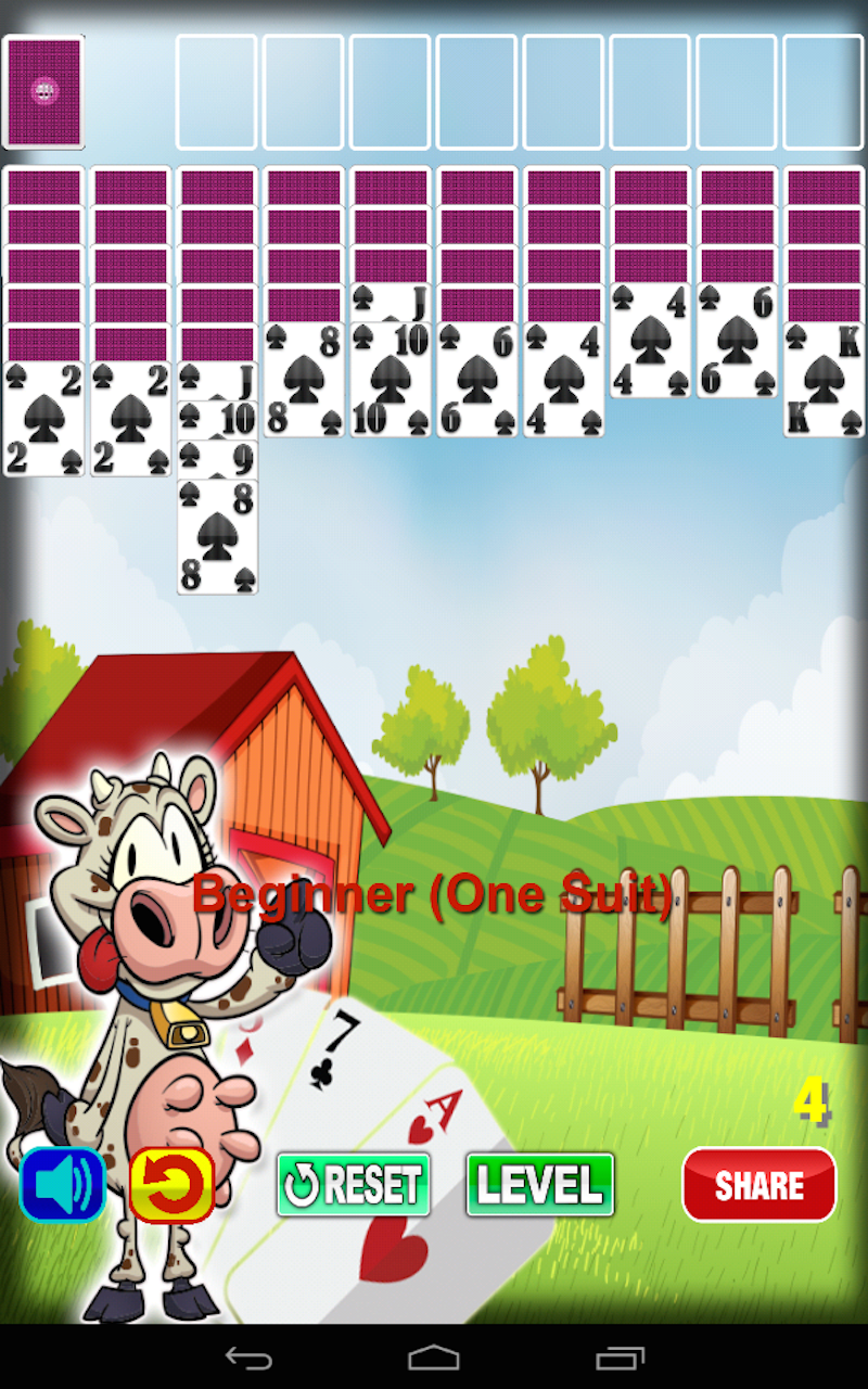 Spider Solitaire Cows Bash - App on Amazon Appstore
