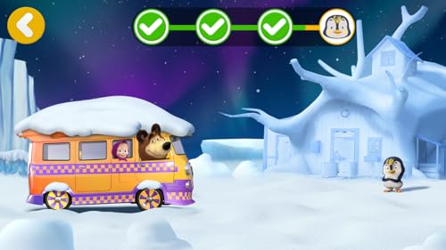 Masha e o Urso: Jogos de pizza! Desfrute de jogos de cozinhar gratis e torne-se um verdadeiro chef e