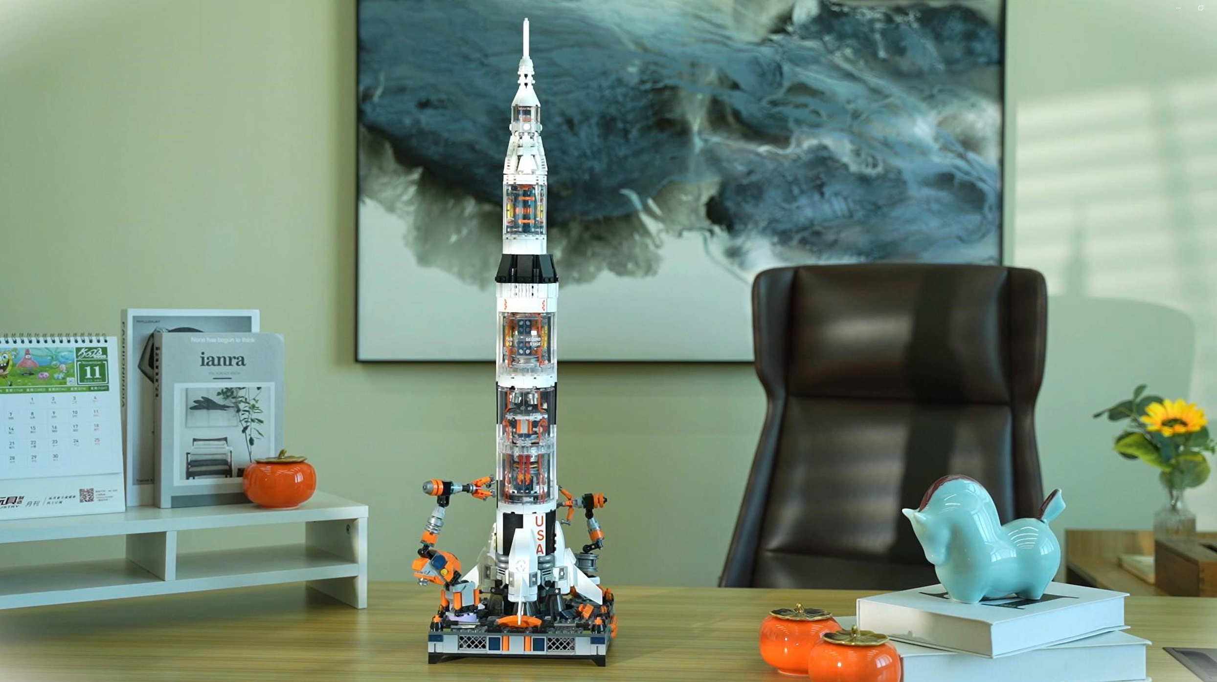 Amazon.com: YESHIN Space Rocket Building Blocks Kits, DIY Creative