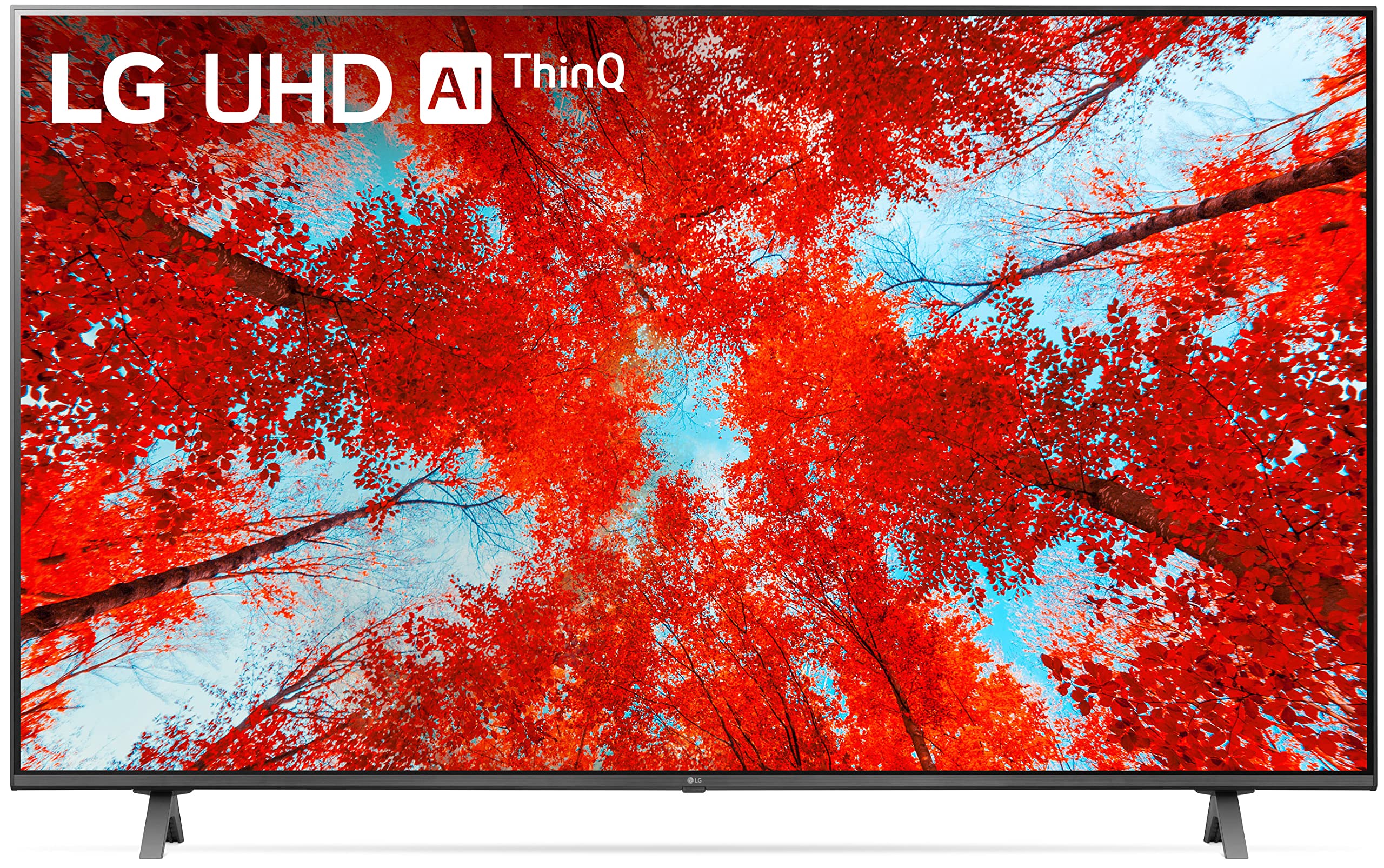 LG 55-Inch Class UQ9000 Series Alexa Built-in 4K Smart TV (3840 x 2160), 60Hz Refresh Rate, AI-Powered 4K, Cloud Gaming (55UQ9000PUD, 2022) (Renewed)