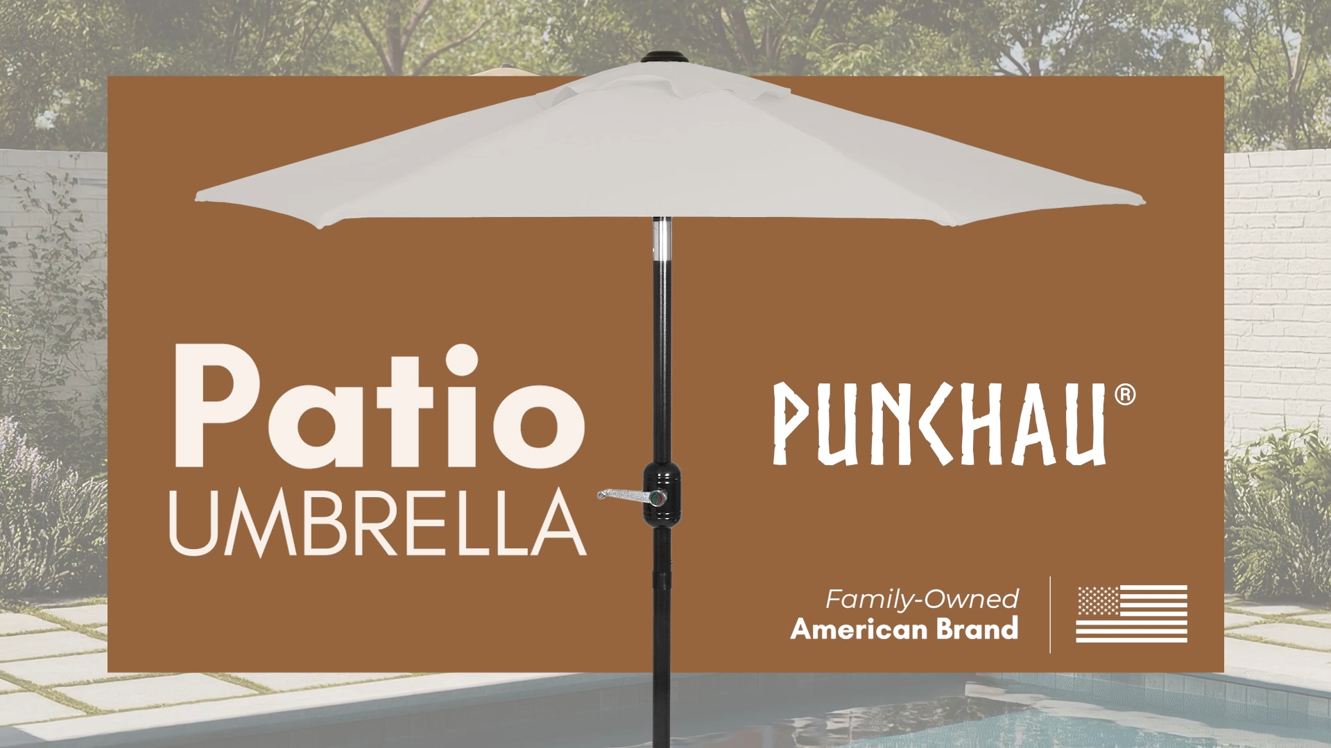 15 feet patio umbrella 13x13 ft / 11x15 ft Outdoor Patio Umbrella main image 1