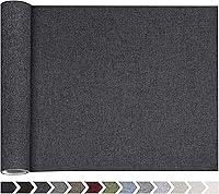 Vista 22 de KING MOUNTAIN Parches de reparación de lino fino, tela autoadhesiva, 8 x 11 pulgadas, 2 unidades, multicolor, para sofá (negro carbón)